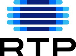 Logo of RTP, a popular Portuguese news agency