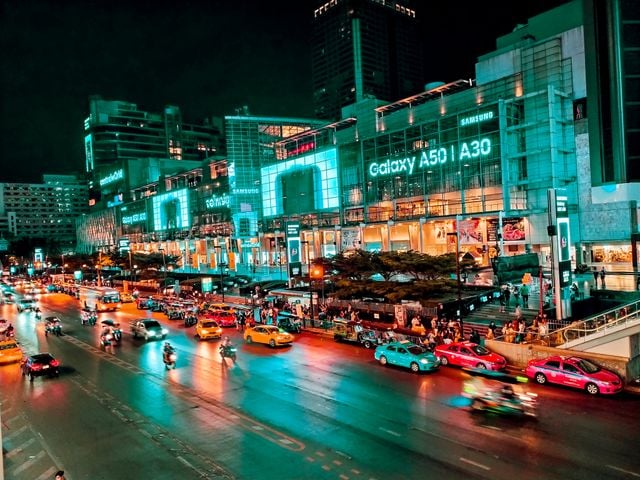 Bangkok at night